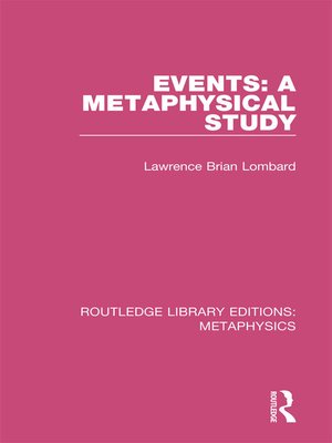 cover image of Events